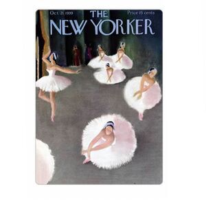 Vintage New Yorker Magazine 1939 Ballerinas